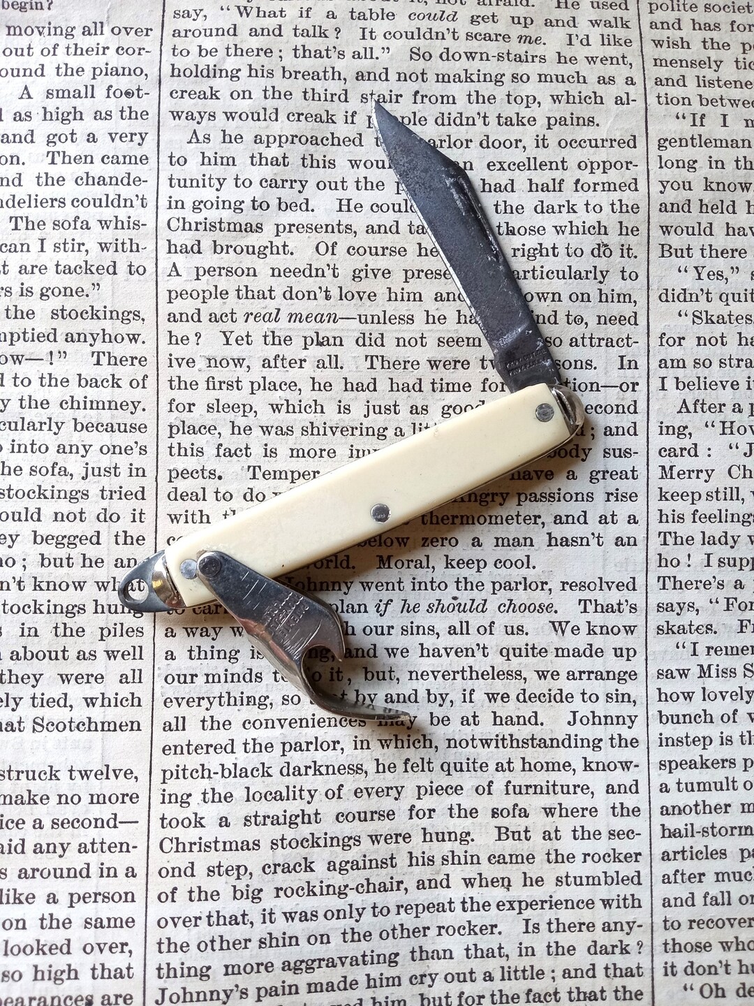 Antique Pen Knife Pocket Knife Late 1800s Early 1900s Etsy