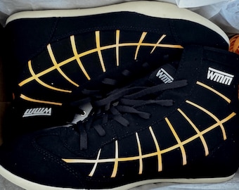 Schwarze WMM Ringer Schuhe - Neu Kollektion Original