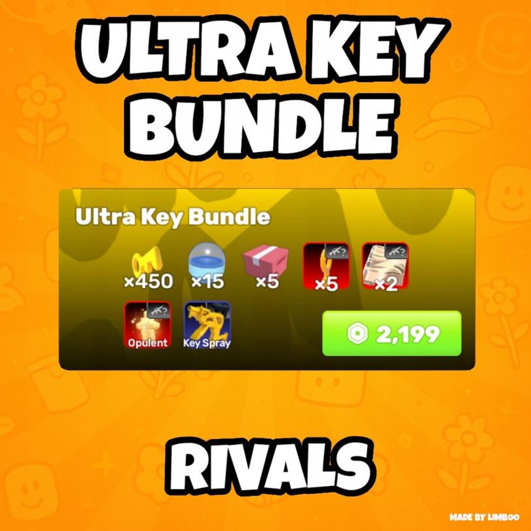 Key Per Rivals Papercraft Ultra Key Bundle | Rivals | Roblox | Fast Delivery! - Etsy