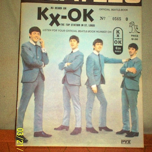 Beatles Program from 1964 concert at the St. Louis Theatre (now Powell Hall)