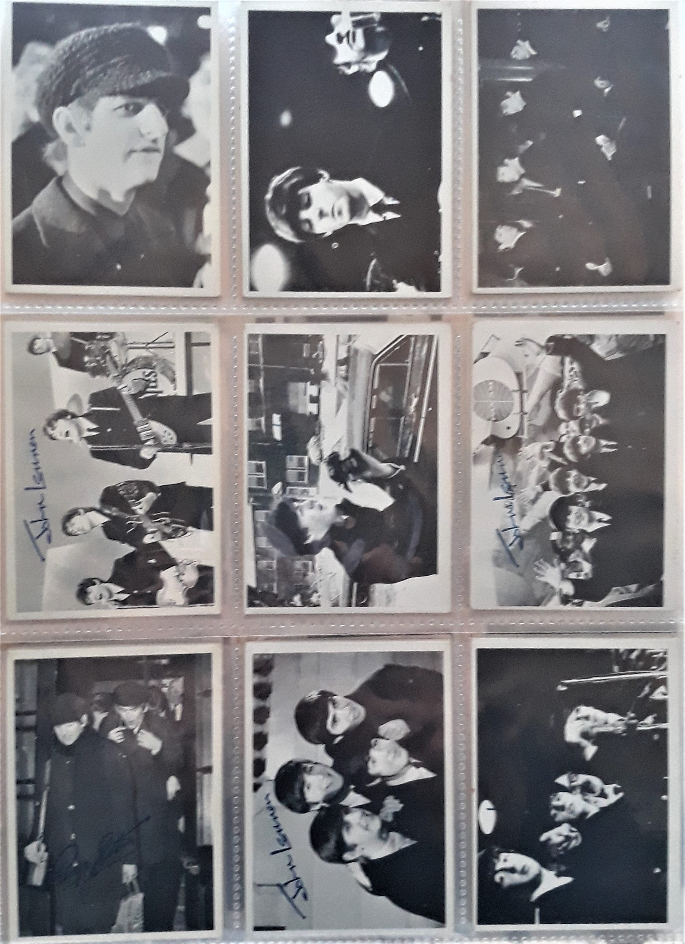Beatles Trading Cards-series 2 B&W 54 Cards Complete Set - Etsy
