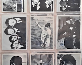1964 Beatles Trading Cards 3rd Series Lot of 35, Vintage 1960s