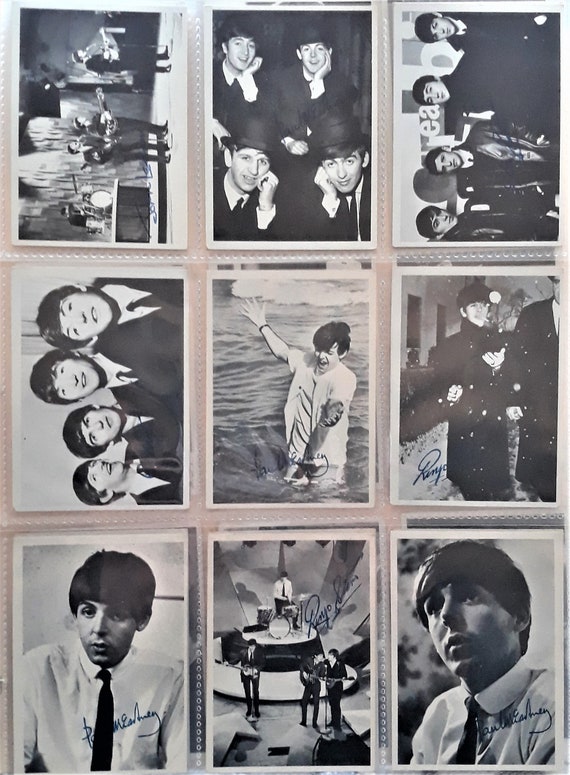 rare beatles trading cards The Beatles Playing Cards by theory11  52Kards