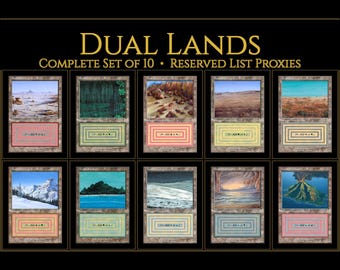 MTG - Magic the Gathering - Revised - Badlands Dual Land