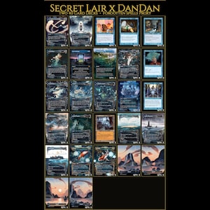 Secret Lair: DanDan Deck | 80 Cards | MTG Proxy | Forgotten Spells