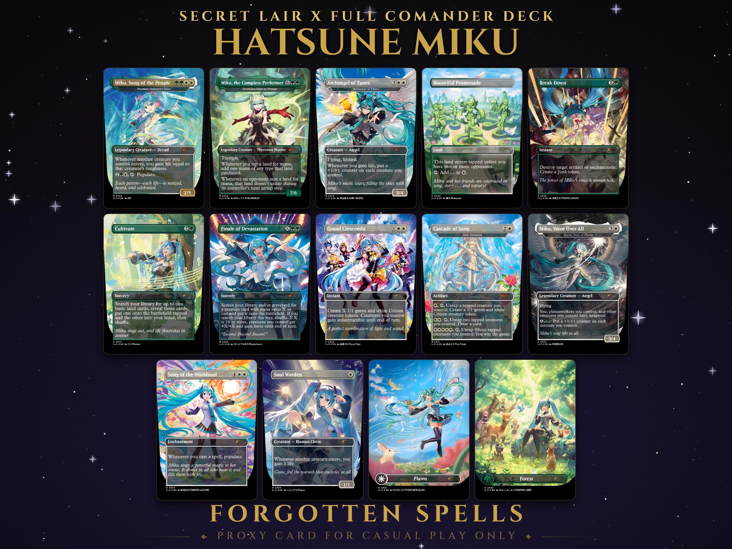 Hatsune Miku Proxy Card - Etsy