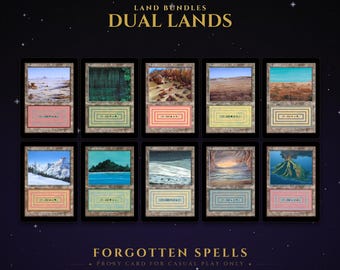 MTG - Magic the Gathering - Revised - Badlands Dual Land