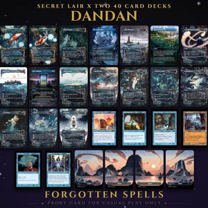 Secret Lair: DanDan Deck | 80 Cards | MTG Proxy | Forgotten Spells
