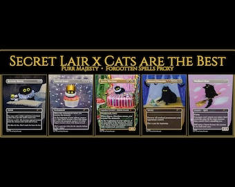 Purr Majesty Magic the Gathering Full Set PROXIES - Etsy