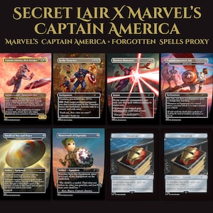 best cards for captain america mtg Secret Lair: Secret Lair x Marvel's (Non-Foil Edition) : Toys & Games tap target creature defending player controls. Captain America Proxy Mtg -