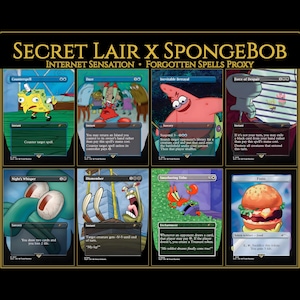 squidward mtg card MAGIC: THE GATHERING's SECRET LAIR Debuts New SPONGEBOB SQUAREPANTS Collection art:squidward-tentacles  Scryfall Magic: The