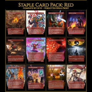 staple red cards mtg MTG Best Commander Red staple cards- July 2026  MTG DECKS