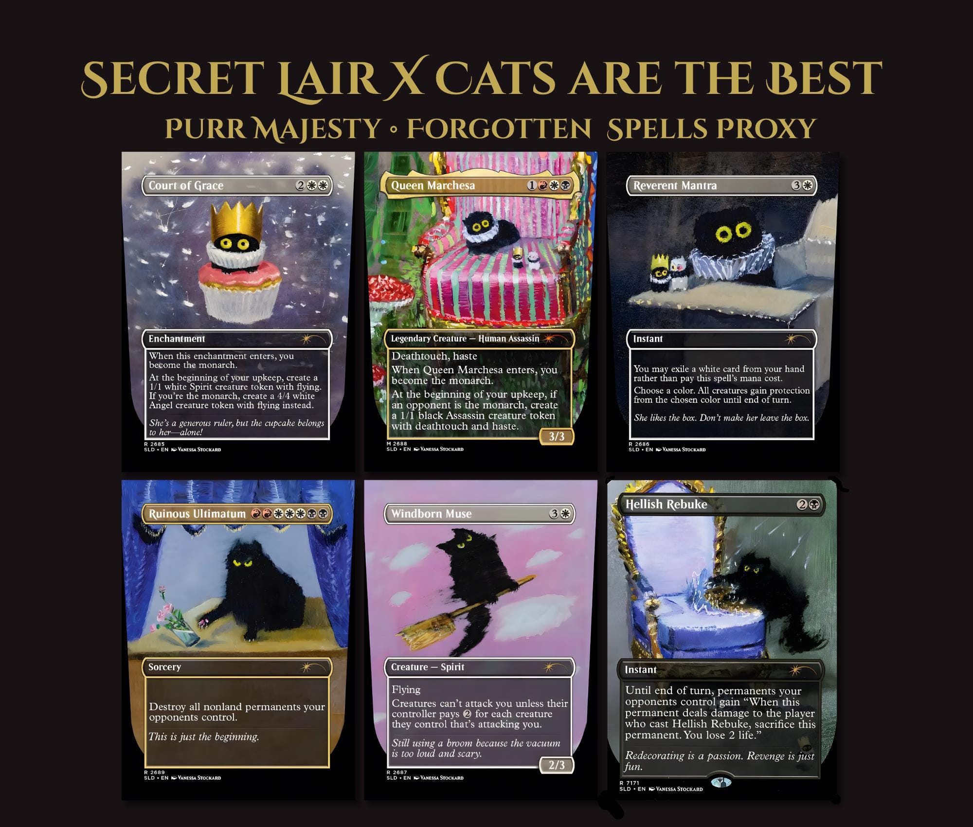 Mtg Playmat Secret Lair - Etsy