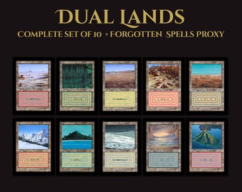 MTG - Magic the Gathering - Revised - Badlands Dual Land