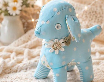 Lamb Plush Sewing Pattern – Easy Stuffed Animal Craft (PDF Download)