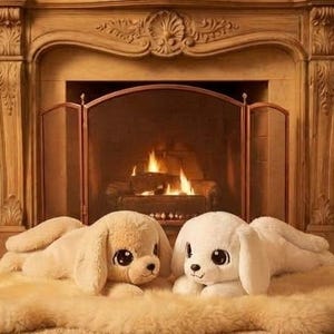 Wzór na pluszowego psa, wzór na pluszowego szczeniaka, wzór na miękką zabawkę DIY w formacie PDF, wzór na uroczego pluszowego psa, samouczek szycia Kawaii, pobieranie cyfrowe