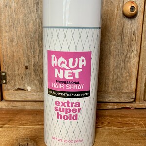 Free Name Added Aqua Net Aquanet Tumbler Hairspray Design Etsy Uk