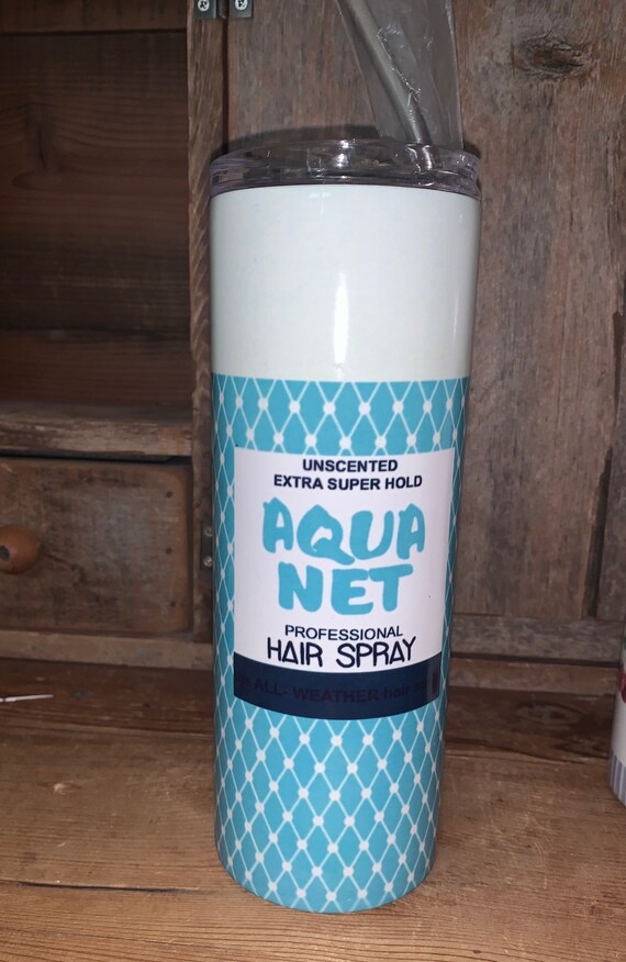 Aqua Net Hairspray Design Oz Double Walled Skinny Tumbler Etsy Aqua Net Hairspray Design Oz Double Walled Skinny Tumbler Etsy