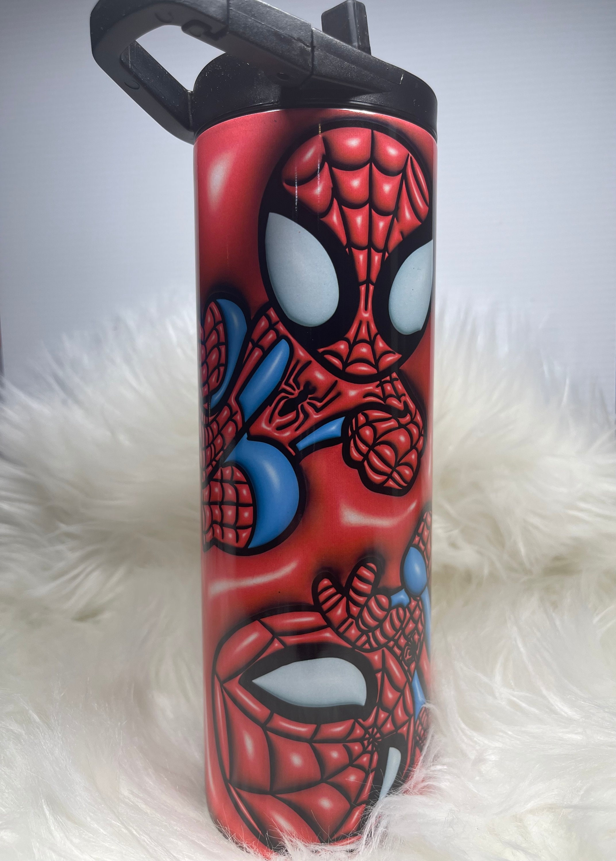 Thermos 16oz FUNtainer Water Bottle with Bail Handle - Spider-Man 1 ct