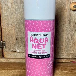 Aqua Net Hairspray Water Bottle 