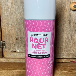 Aqua Net Hairspray Water Bottle 