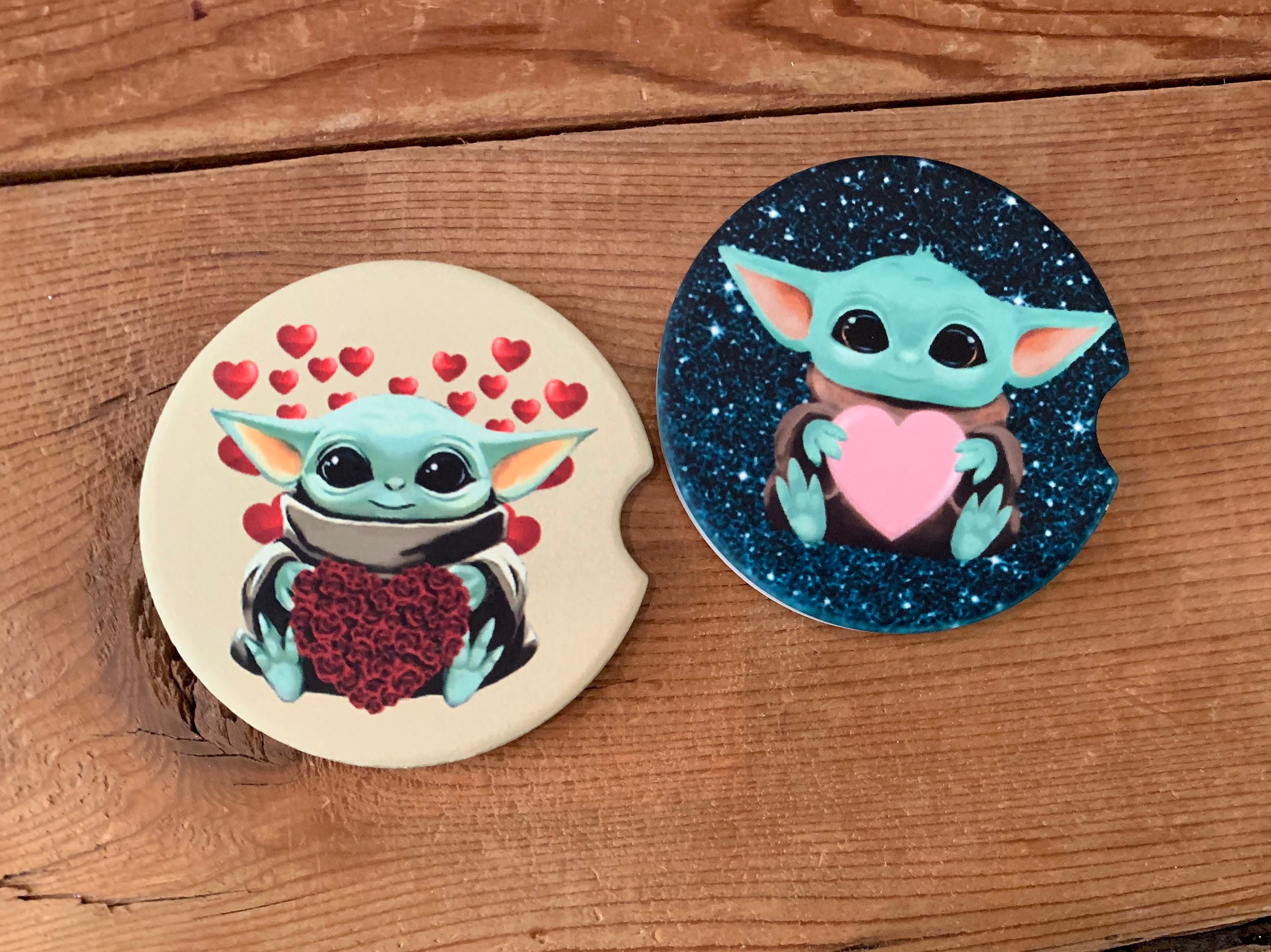 Mandalorian AT-AT Car Coasters Disney Inspired Car Coaster Cup Holders Disney Mandalorian AT-AT Car Coasters Disney Inspired Car Coaster Cup Holders Disney