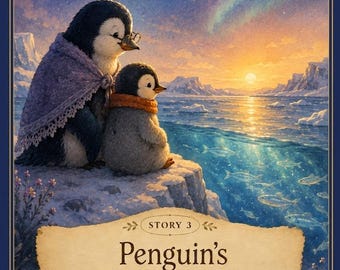 Penguin's Very Long Wait Yoto Bedtime Story – Patience, Mindfulness (Audio Download)