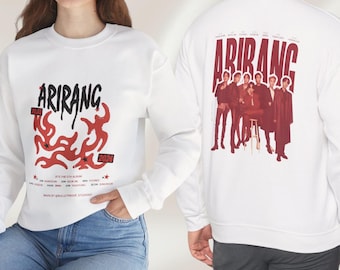 bts k-pop arirang 2026 world tour jersey, Konzertmerch, Fanbekleidung s-4xl