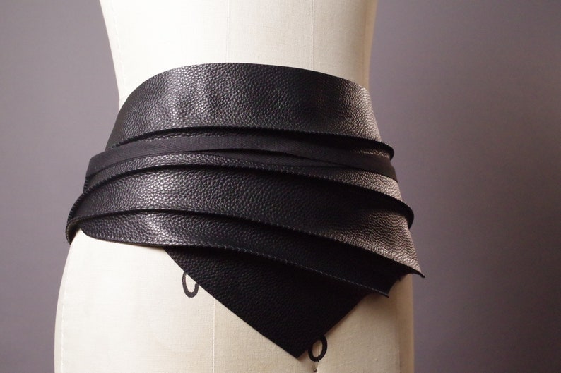 obi belt leather
