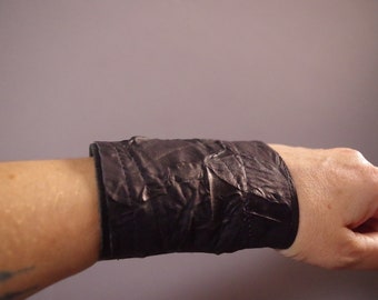 Black Leather Cuff Bracelet  Leather Cuff Bracelet Black Leather Cuff  Black Leather Bracelet  Leather Black Cuff