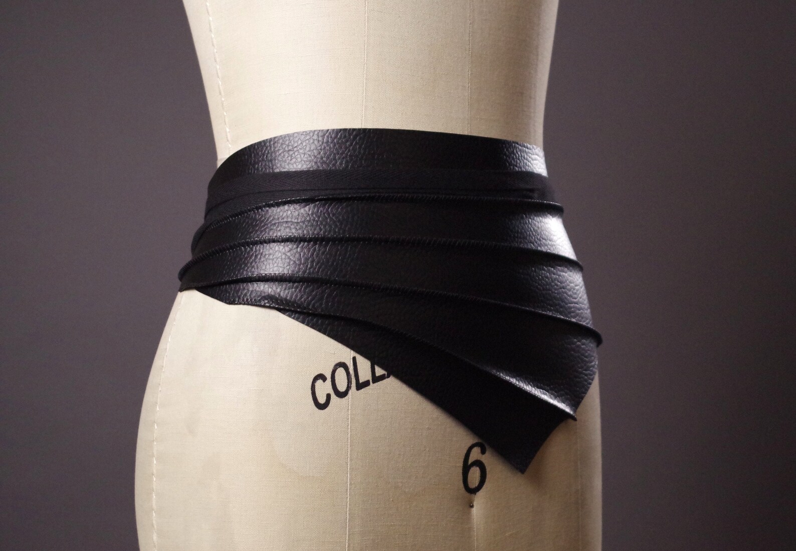 obi belt leather