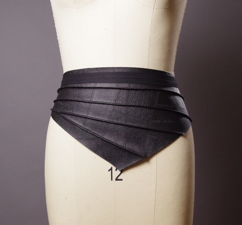 obi belt leather