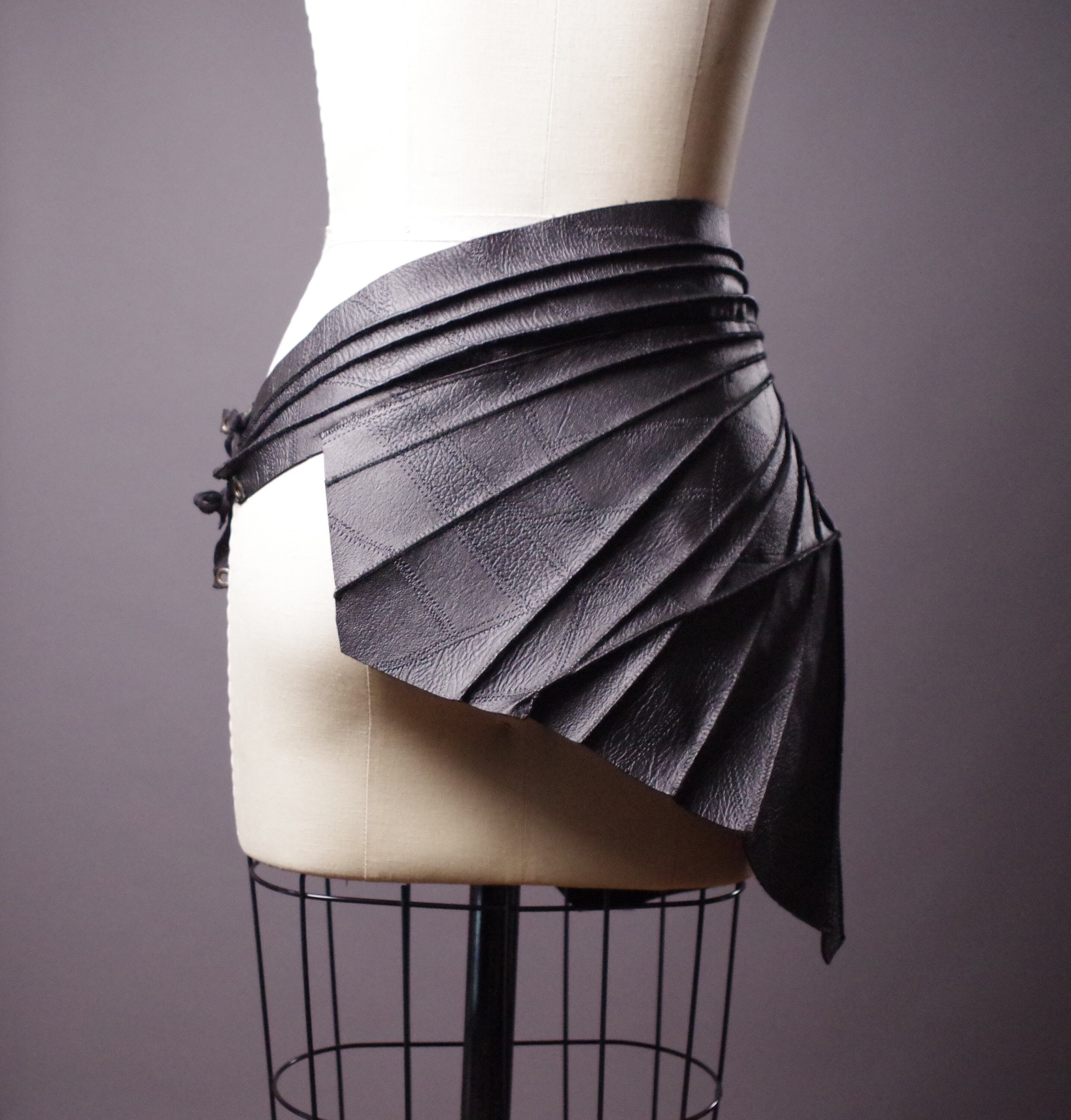 Skirt Leather Belt Black Leather Skirt Belt Women's Etsy