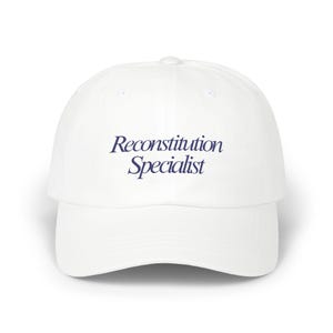 Reconstitution Specialist Dad Hat | Funny Peptide Cap Women | Retatrutide GLOW Stack Gift | Vial Girlies BAC Water Humor