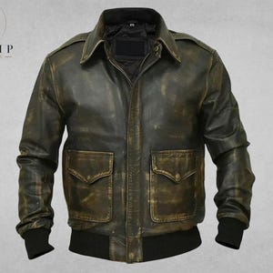 Aero Leather A2 Jacket - Etsy