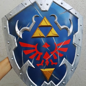 Zelda Hylian Shield Aftermath - Ocarina of Time - fait main
