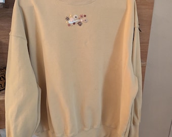 Hand Embordered Nike Sweater