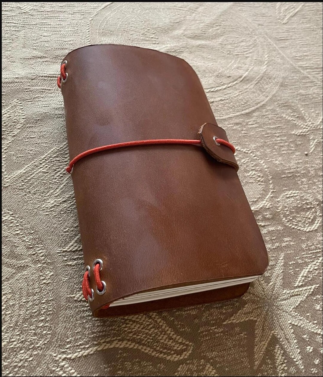 Custom Leather Bifold Field Notes Journal - Etsy