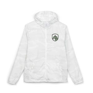 Mountain Patch Jacket | Outdoor Adventure Hooded Windbreaker