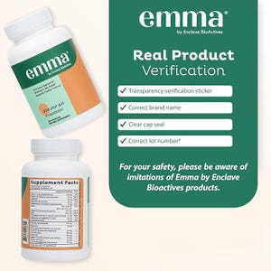 4 PACK Emma Gut Health Supplement, Digestive Support Formula, Bloating Relief, Probiotics & Fiber, Natural Cleanse Capsules bild 2