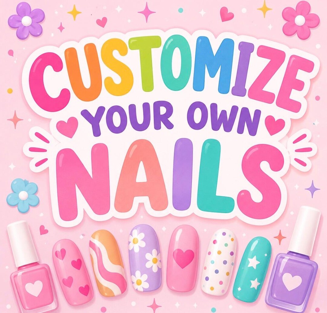 Custom Nail Set Custom Nail Set - Etsy