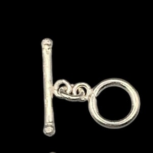Handmade Sterling Silver Toggle Clasp