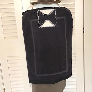 Adult Men&#39;s Bib - Handmade Bow Tie Anywear Bib Clip® Bib