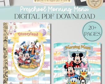 Vintage Charm Meets Morning Learning: The Ultimate Toddler & Preschool Morning Menu