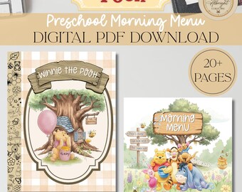Vintage Charm Meets Morning Learning: The Ultimate Toddler & Preschool Morning Menu