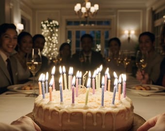 Vídeo clásico personalizado de Feliz Cumpleaños con Amigos