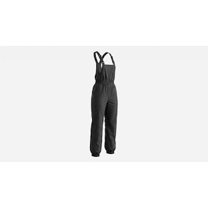 Fera Skiwear Vintage Schwarze Isolierte Latzhose Schneehose Damen 12