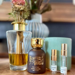 Duftprobe – Bonfire Vanilleparfüm (Mykonos) Reisegröße 1 ml/2 ml/3 ml/5 ml