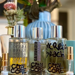 Fragrance Decant indie bundle - Opera Hovse, Galvanized & Concrete Beach perfume (City Core) - Travel Size Sample 1ML/2ML/3ML/5ML