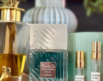 Khamarah Waha Parfum von Lattafa Reisegrößenmuster
